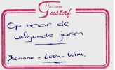  Op naar de volgende jaren. Jeanne - Leen - Wim 