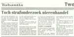  Zaterdag 25 september wr in de krant 