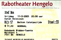  Een avondje Stef Bos: heerlijk 