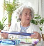  Mijn  moeder gisteren: 78 jaar 