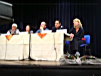  vlnr: Tanneke Winkel, Jeanne Besselink, Gerard de Vries, Rudi Wissink, Annemarie Lugtenburg 
