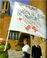 Paul en Marjolein na 25 jaar hokken getrouwd!